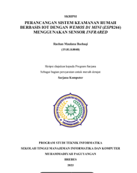 Image of Perancangan Sistem Keamanan Rumah Berbasis IoT dengan Wemos D1 Mini (ESP8266) Menggunakan Sensor Infrared