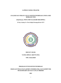 Analisis dan Perancangan Sistem Informasi E-Posyandu Berbasis WEB