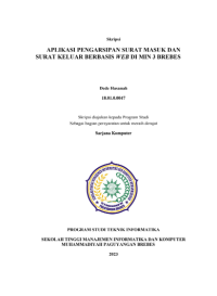 Sistem Informasi Tabungan Siswa Berbasis Website di MI Al-Islamiyah