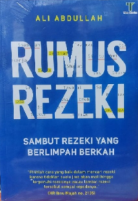 Rumus Rezeki: Sambut rezeki yang berlimpah berkah