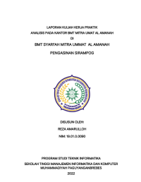 LPORAN KKP Reza Amarulloh 19.01.0.0090