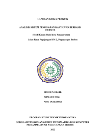 Perancangan Sistem Informasi Absensi Harian Siswa Di SMP Maarif NU 4 Bantarkawung
