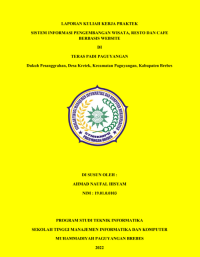 Sistem Informasi Pengembangan Wisata, Resto & Cafe Berbasis Website Di Teras Padi Paguyangan