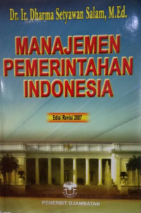 Image of Manajemen Pemerintahan Indonesia