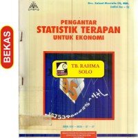 PENGANTAR STATISTIK TERAPAN UNTUK EKONOMI