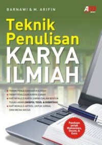 Image of Teknik Penulisan Karya Ilmiah