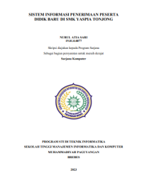 Penerimaaan Peserta Didik Baru Di SMK Yaspia Tonjong