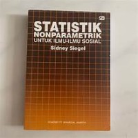 Statistik Nonparamaterik untuk Ilmu-ilmu Sosial